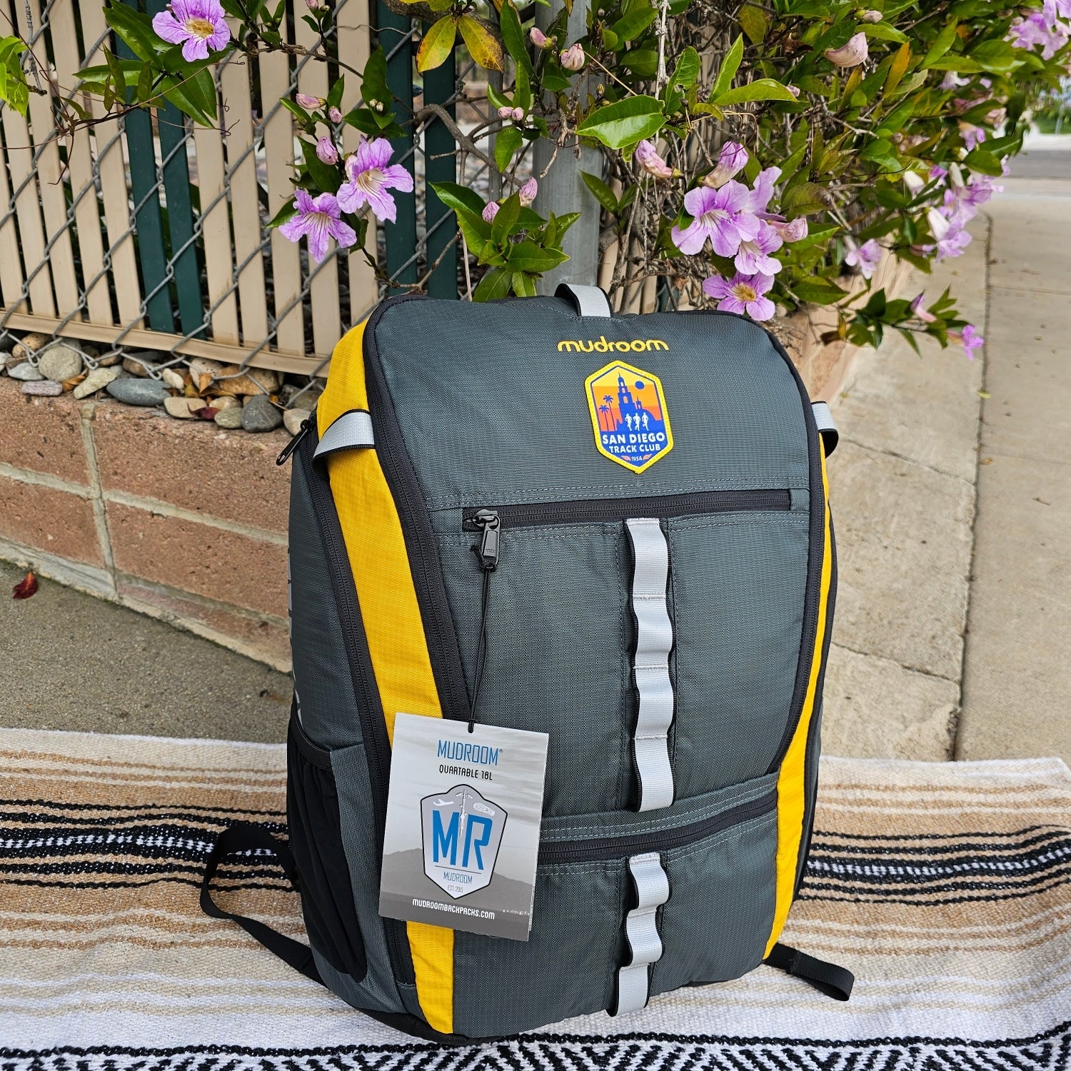 SDTC and SugarRuns Running Clubs pair with Mudroom Backpacks