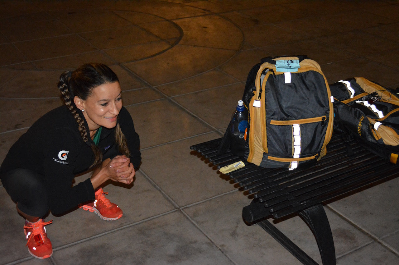 Sarah Hallas' Race Day Packing List