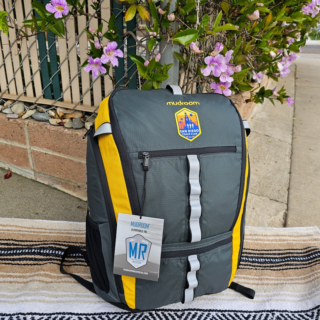 SDTC and SugarRuns Running Clubs pair with Mudroom Backpacks