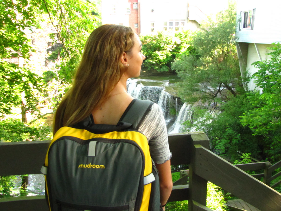 Charlotte Running Co. - now offers Mudroom Backpacks at three locations