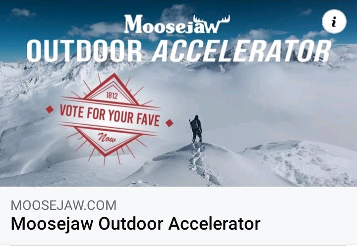 Moosejaw Outdoor Accelerator Finalist