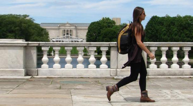 Walk to Work Day SF, Mudroom Backpacks