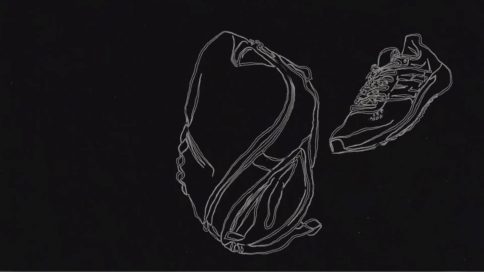 Mudroom Backpack with separate shoe pockets, watch the video